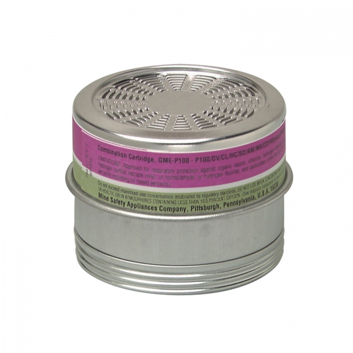 CARTUCHO MSA COMFO GME P100 GASES ACIDOS PAQ6  image number null