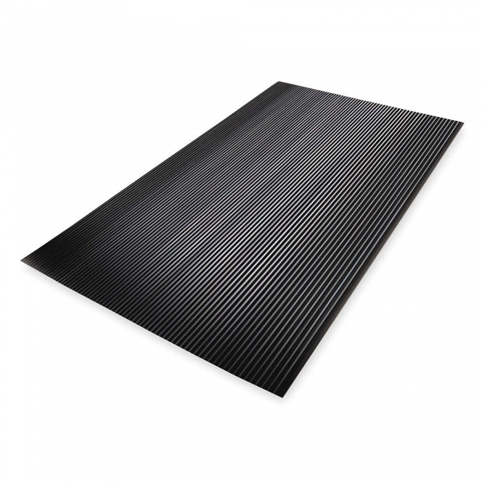 TAPETE DIELECTRICO NOTRAX DE PVC NEGRO 14 IN DE 4 FT X 75 FT  image number null