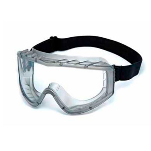 GOGGLE MSA FLEXICHEM LENTE DE ACETATO RESISTENTE A QUIMICOS CBANDA ELASTICA Y 3 JUEGOS DE VENT.  image number null