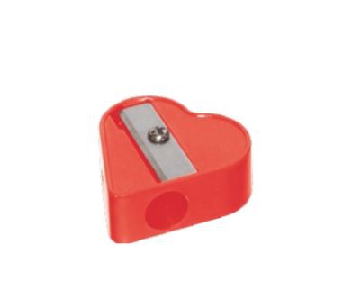SACAPUNTAS MAE SSL25 PLASTICO BOLSA CON 25 PZAS FUGURA CORAZÓN  image number null