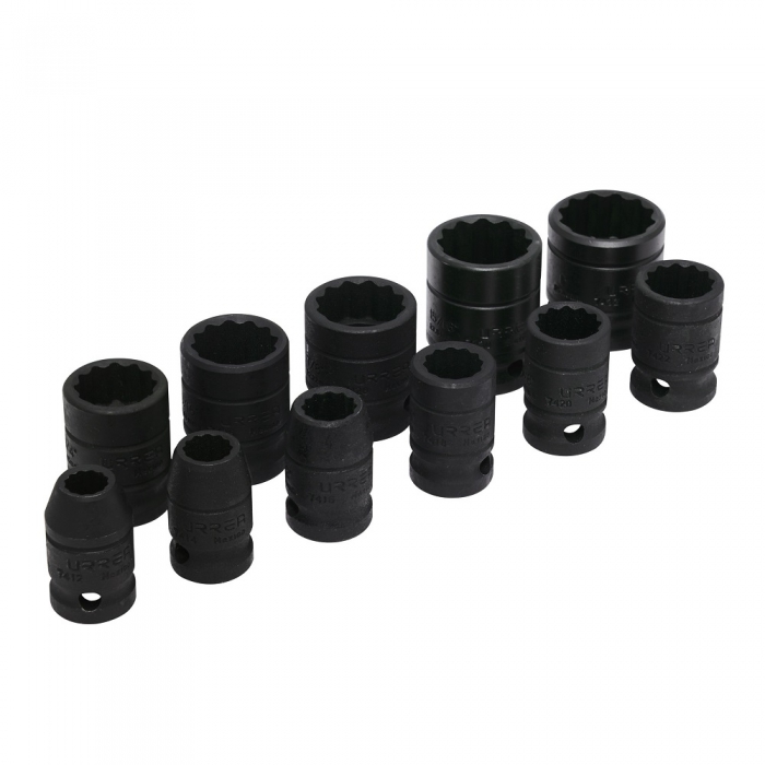 JUEGO URREA 74101 DE 11 DADOS DE IMPACTO EN PULGADAS 12 IN  image number null