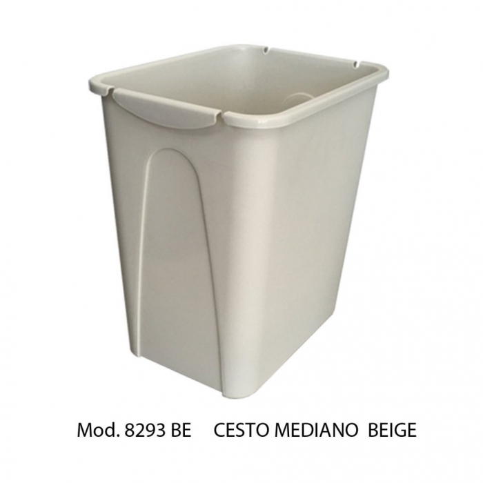 CESTO SABLON 8293BE MEDIANO 17L BEIGE  image number null