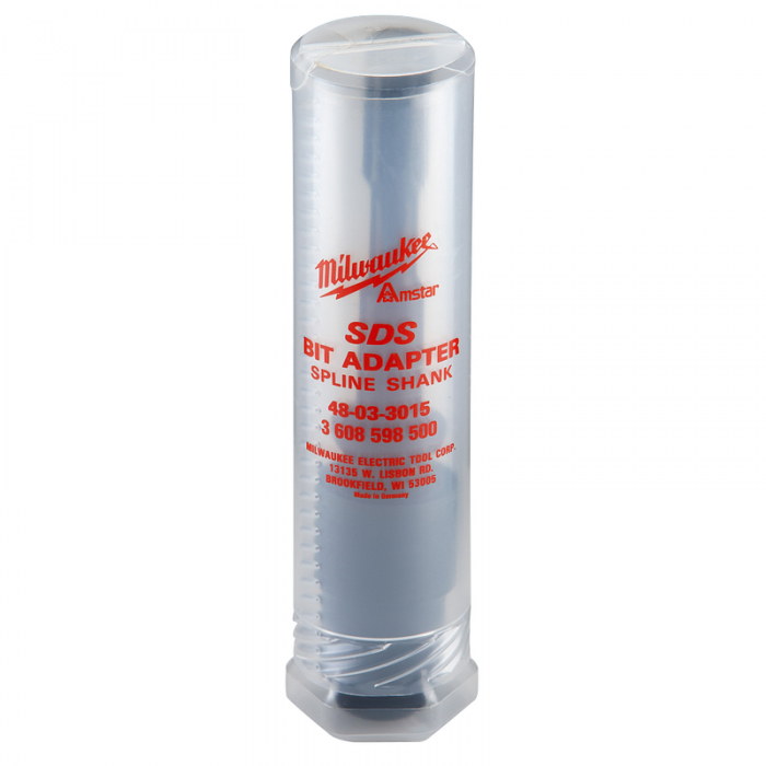 ADAPTADOR MILWAUKEE 48033015 SPLINE A SDS PLUS  image number null