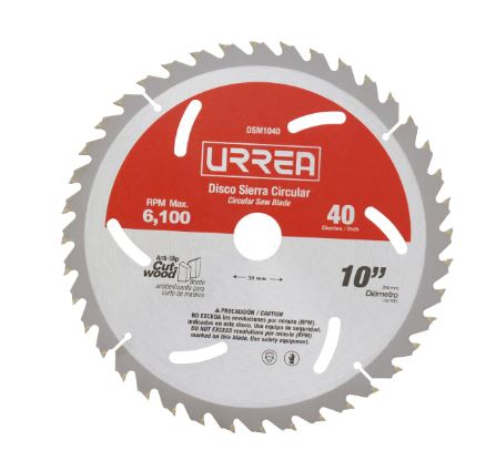 DISCO URREA PARA SIERRA CIRCULAR 7 14 IN 24 DIENTES  image number null