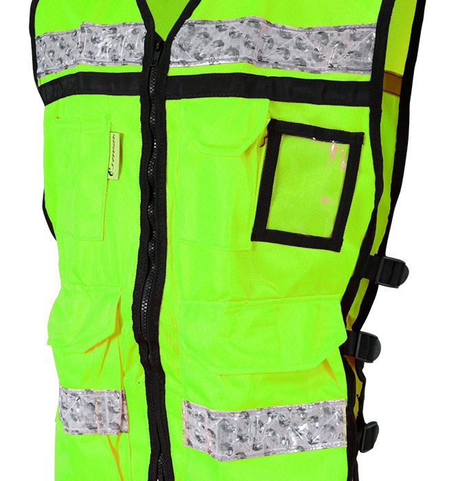 CHALECO JYRSA SR2090AMCRXG AMARILLO CERRADO TIPO RESCATISTA DE ALTA VISIBILIDAD TM  image number null