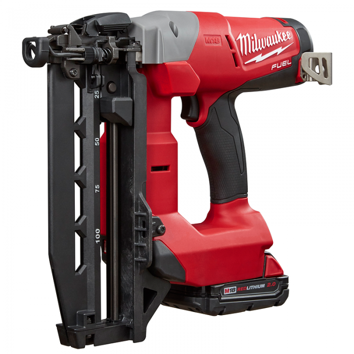 PISTOLA MILWAUKEE 274121CT DE CLAVOS RECTO CALIBRE 16 M18 FUEL KIT  image number null