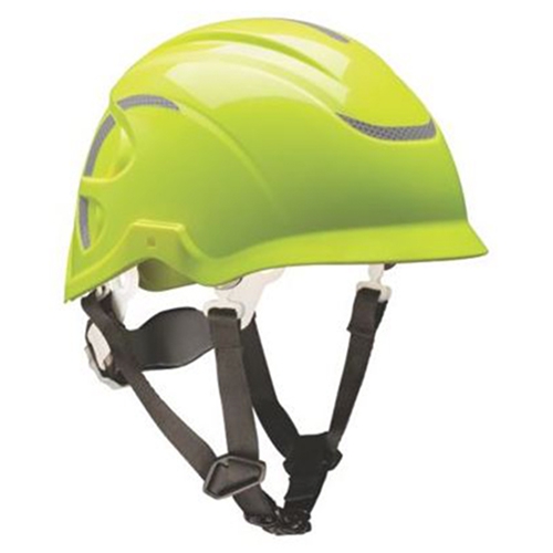 CASCO MSA NEXUS LINESMAN ABS AMARILLO HIVIZ NO VENTILADO CBANDA DRYTECH SUSPENSION Y BARBIQUEJO  image number null