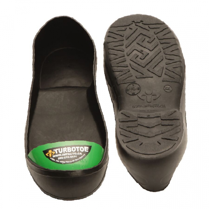 CUBRE ZAPATO IMPACTO DE PVC NEGROVERDE CC ACERO T2XL  image number null