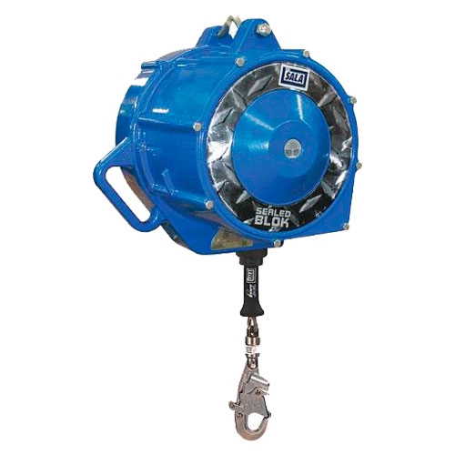 AUTO RETRACTIL 3M ROLLGLISS DE ACERO INOXIDABLE AZUL DE DESCENSO VERTICAL LARGO 200 FT CAPACIDAD DE PESO 34141 KG  image number null