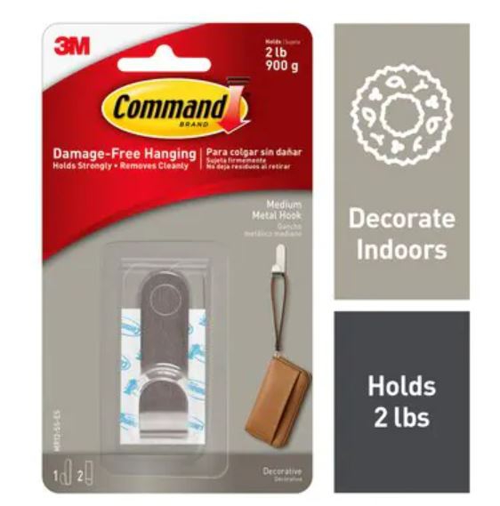 MR12SS GANCHO DE METAL MEDIANO  image number null