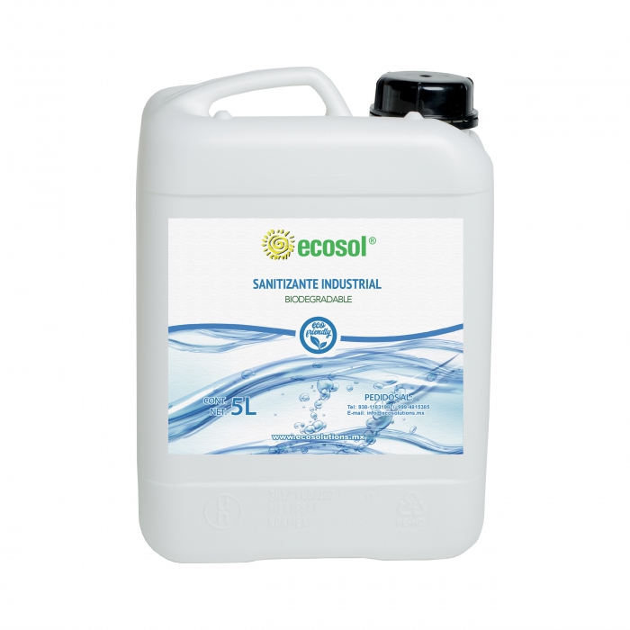 SANITIZANTE INDUSTRIAL ECOSOL GARRAFA DE 5 L  image number null
