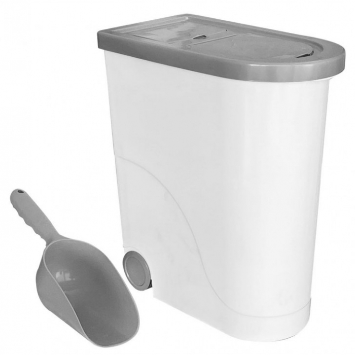 CONTENEDOR SABLON 7564GR PARA ALIMENTO DE MASCOTAS GRIS  image number null
