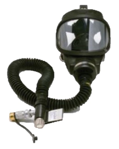 RESPIRADOR MSA ADVANTAGE 4000 DE LINEA DE AIRE FLUJO CONSTANTE VALVULA BAJA PRESION CCONECTOR RAPIDO DE ACERO FOSTER MANGUERA DE NEOPRENO 50 FT  image number null