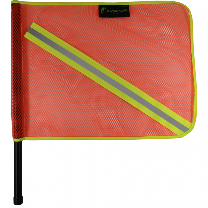 BANDERIN JYRSA SR1028CR NARANJA MALLA CON REFLEJANTE TEXTIL  image number null