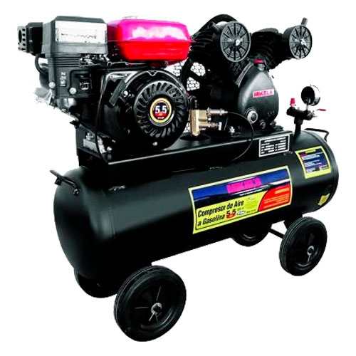 COMPRESOR DE AIRE MIKELS CG5.5HP MOTOR A GASOLINA 60 LTS  image number null