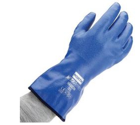 GUANTE NORTH DE NITRILO AZUL 12 IN (30 CM) LIBRE DE LATEX T7  image number null