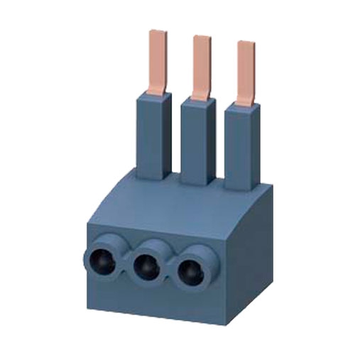 ACCESORIO SIEMENS 3RM1920-1AA PARA SIRIUS 3RM1 BORNE DE ALIMENTACION TRIFASICO PARA ARRANCADORES DE MOTOR  image number null