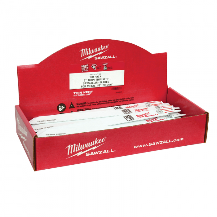 HOJAS PARA SIERRA MILWAUKEE 48017187 DPP 14 LARGO 9IN  BULK 100  image number null