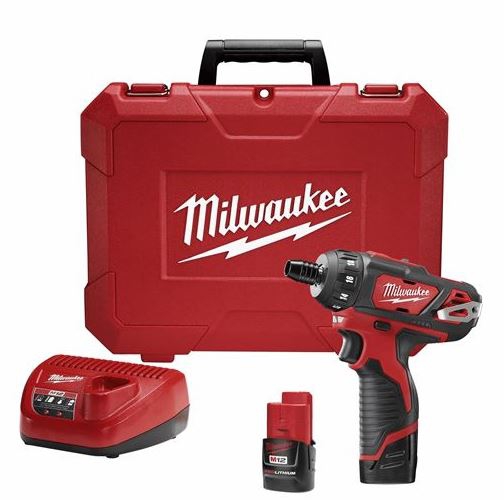 DESTORNILLADOR MILWAUKEE 240622 HEXAGONAL DE 14IN DE DOS VELOCIDADES COMPACTO M12 KIT  image number null