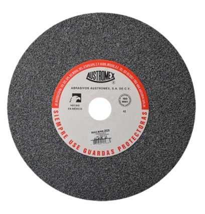 Rueda Austromex 43 Abrasiva Vitrificada para Esmerilado de Metal 10inx1inx1in 11a24q5va6  image number null
