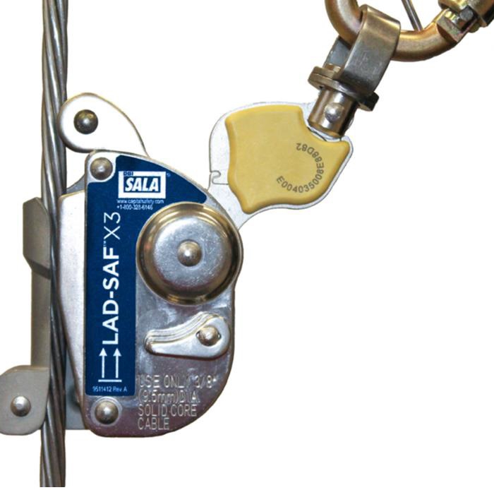 Freno de Cable Desmontable Dbi Sala LadSaf X3 de Acero Inoxidable PCable de 38 In CAnclaje Giratorio Cap 310 Lb  image number null