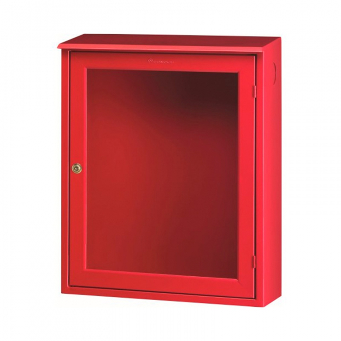 GABINETE PHIDRANTE EXTINFLAM TIPO SOBREPONER 30 M DE LAMINA DE ACERO ROJO DE 21 X 70 X 88 CM  image number null