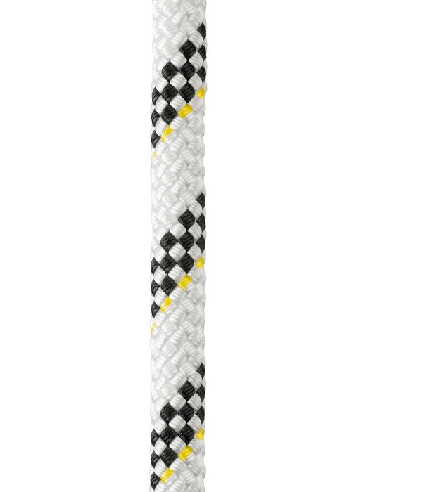 CUERDA SEMIESTATICA PETZL VECTOR DE POLIESTER/NYLON BLANCO DE 12.5 MM X 50 M P/EQUIPOS DE RESCATE  image number null