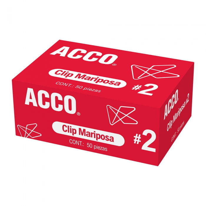 Clip Mariposa Acco P4141 N2 41 Mm  image number null