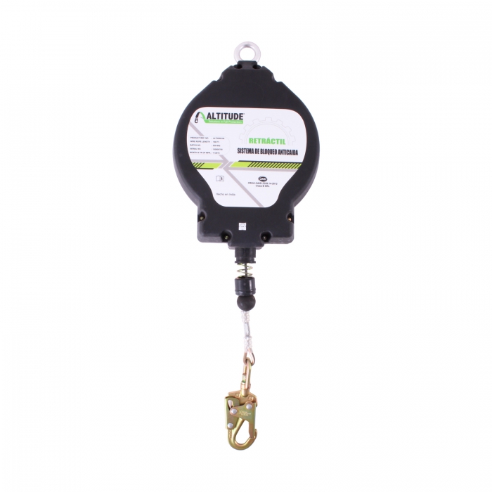 Cable Retractil Altitude Acero Galvanizado 316 In de 100 Ft de Largo con Accesorio de Giro para Anclaje  image number null