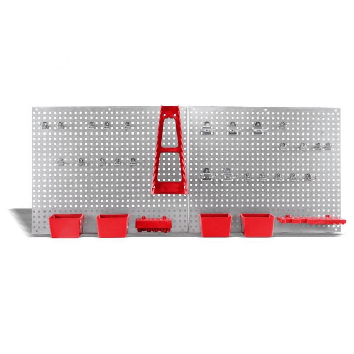PANEL MIKELS PSH34 CON SOPORTE PARA HERRAMIENTAS 34 PIEZAS  image number null