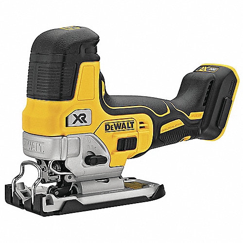 SIERRA CALADORA INALAMBRICA DEWALT DCS335B 200VCD TIPO DE MANGO MANGO EN D  image number null
