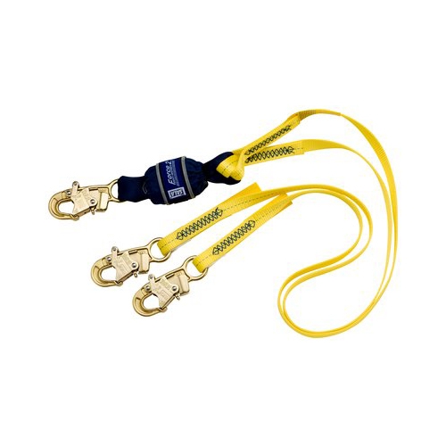 LINEA DE VIDA DBI SALA 1246161 DOBLE PIERNA CAMORTIGUADOR DE IMPACTO DE 6 FT GANCHO CHICO  image number null