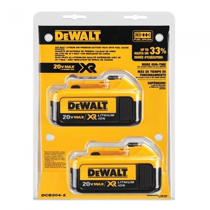 Bateria Dewalt Dcb2042 20 V Pk  2 Pzas  image number null