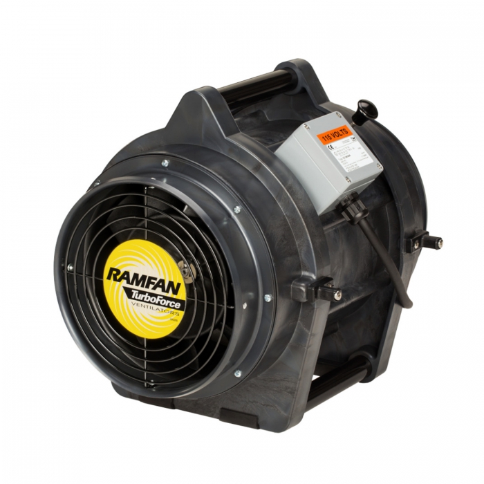 VENTILADOREXTRACTOR DE AIRE RAMFAN 8 IN 13 HP DE 115 V  image number null