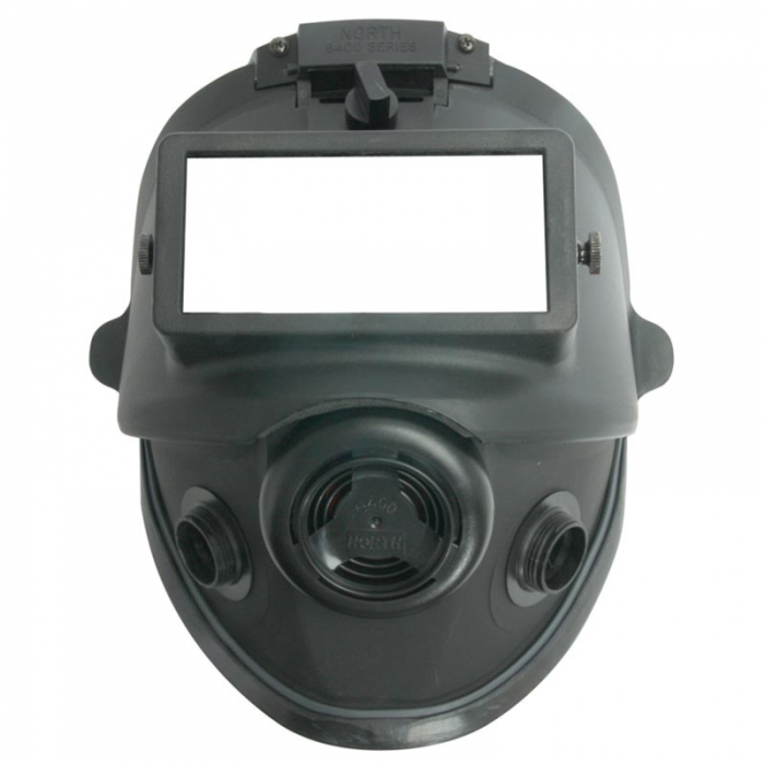 RESPIRADOR HONEYWELL SERIE 5400 CARA COMPLETA ARNES DE 4 PTS CACCESORIO PARA SOLDAR TML  image number null
