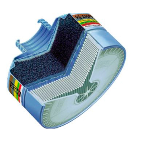 FILTRO COMBINADO 93 ABEK2HGST PRESPIRADOR DE MEDIA CARA Y CARA COMPLETA  image number null