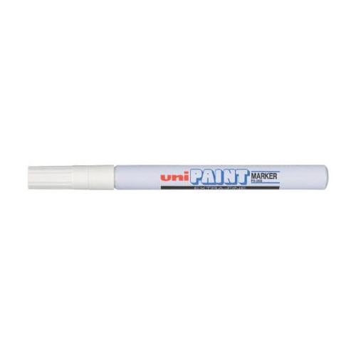 Marcador Unipaint M17108049389 Tinta Blanco  Punta Extra Fina Permanente Pieza  image number null