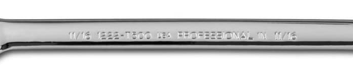 LLAVE COMBINADA PROTO J1222T500 EST&Aacute;NDAR DE 1116IN CON EXTREMO ABIERTO Y DISE&Ntilde;O ANTIDESLIZANTE  image number null