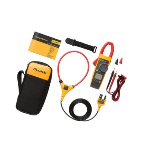 AMPERIMETRO FLUKE DE GANCHO 1000 A TRMS AC/DC C/IFLEX C/FC/CERTIFICADO DE CALIBRACION  image number null