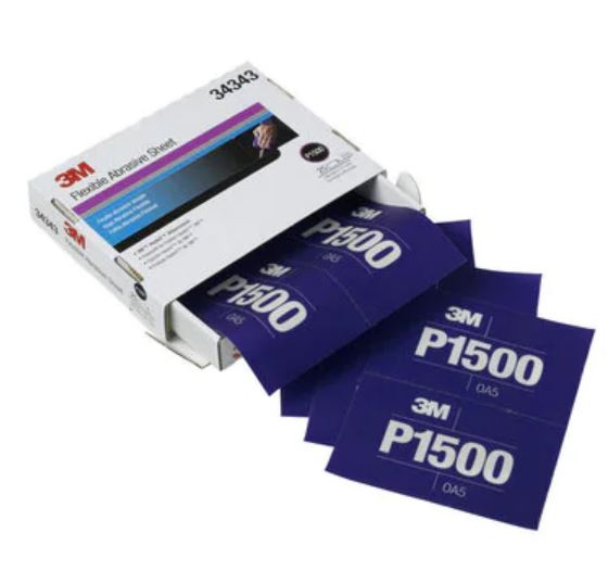 34343 HOJA ABRASIVA FLEX5.5X6.8IN P1500  image number null