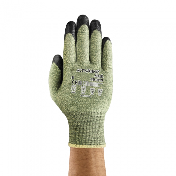 GUANTE ANSELL POWERFLEX REC.NEOPRENO ESPUMADO TEJIDO KE  image number null