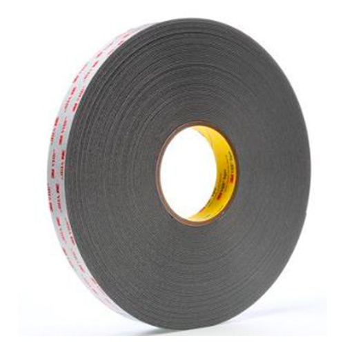 CINTA 3M DE PLASTICO GRIS DOBLE CARA DE 1 IN X 36 YDS  image number null