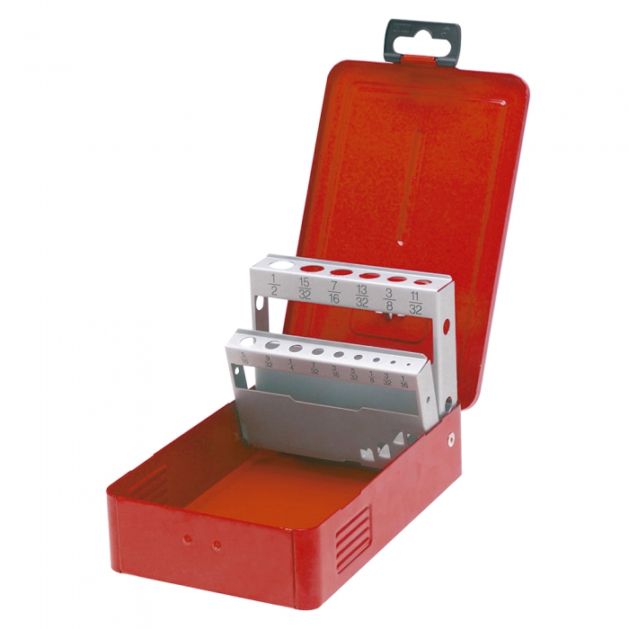 CAJA URREA 4077 METALICA PARA 15 BROCAS  image number null