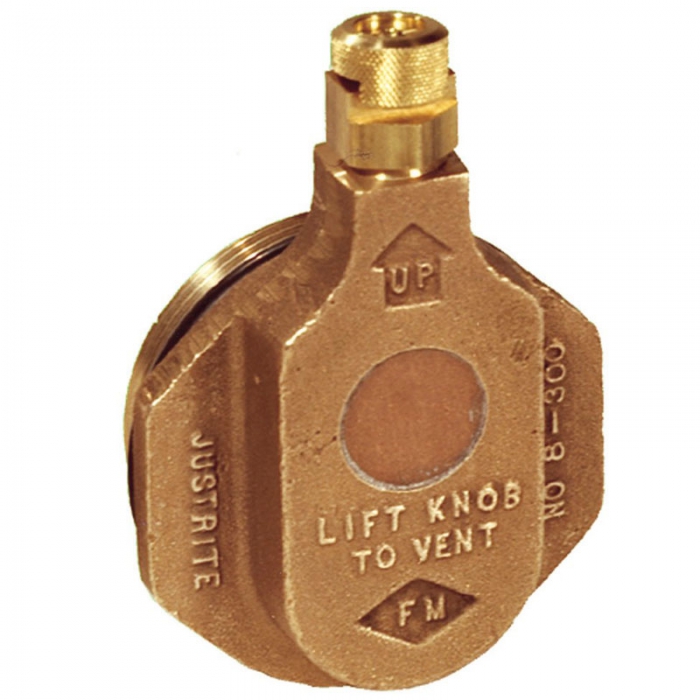 VENTILACION HORIZONTAL JUSTRITE 08300 DE BRONCE DE 2 IN PAPLICACIONES BASADAS EN PETROLEO  image number null