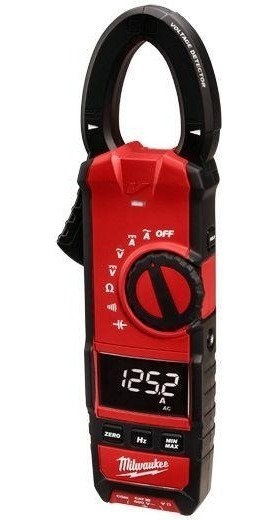VOLTIMETRO MILWAUKEE 223720 GANCHO 600A CPILAS AA  image number null