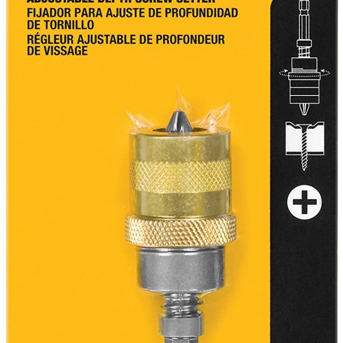PUNTA DEWALT DW2043 Z DE REGULADOR DE PROFUNFIDAD PARA TORNILLOS  image number null