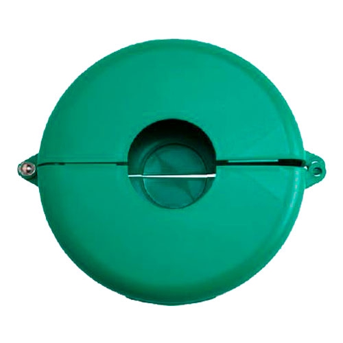 BLOQUEO BRADY PVALVULA DE COMPUERTA DE POLIPROPILENO VERDE DE 6.5 IN A 10 IN  image number null