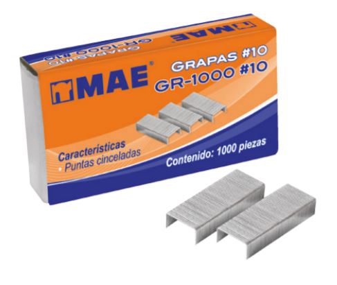 GRAPA MAE GR1000 N10 NO. 10 CAJA CON 1000 PZAS  image number null