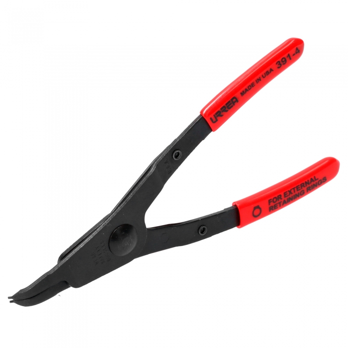 PINZA URREA 3914 PARA ANILLOS DE RETENCION FIJAS EXTERIORES ANGULO DE 45GRADO  image number null