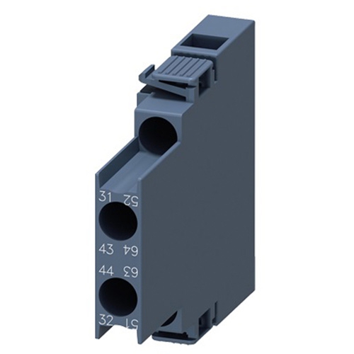 BLOQUE DE CONTACTOS SIEMENS 3RH2921-1DA11 AUXILIARES LATERAL 1 NA 1 NC  image number null